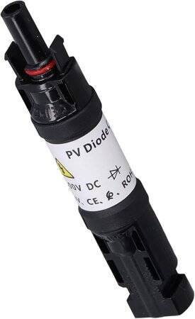 Su geçirmez MC4 20A PV Diyot Güneş Konnektörü - 2