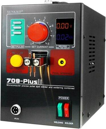 SUNKKO 709PLUS Punta Kaynak 4-3KW Makinesi-70BN Kaynak Kalemi İle US Plug 110V - 1