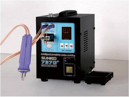 SUNKKO 737G+ 4-3KW Spot Welder With 70B Welding Pen EU Plug 220V - 1