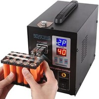 SUNKKO 737G Dual Pulse Dual Display Battery Spot Welding Machine UK Plug 220V - 1