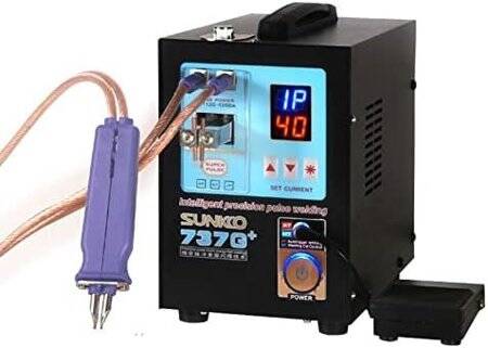 SUNKKO 737G Dual Pulse Dual Display Battery Spot Welding Machine US Plug 110V - 1