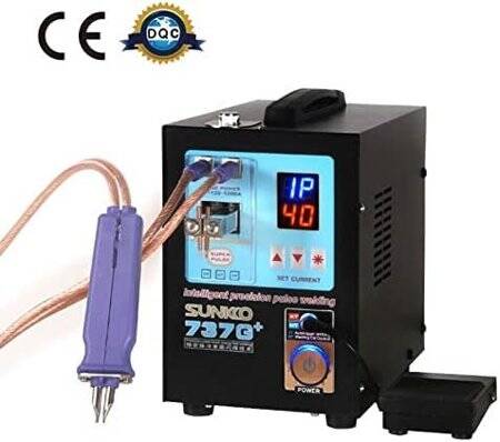 SUNKKO 737G Dual Pulse Dual Display Battery Spot Welding Machine US Plug 110V - 4