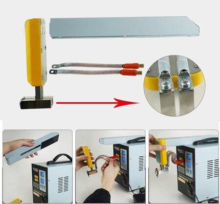 SUNKKO 738AL 18650 Battery Pulse Spot Welder + 73LB Welding Arm EU Plug 220V - 4