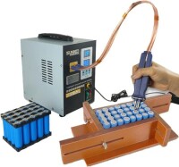 SUNKKO 738AL 18650 Pil Darbe Nokta Kaynakçı + 73LB Kaynak Kolu + 70BN Kaynak Kalemi EU Fişli 220V - 1