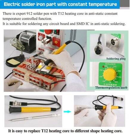 SUNKKO709AD+ Pilli Nokta Kaynak Makinesi 70B Kaynak Kalemli US Plug 110V - 2