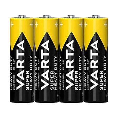 SUPER HEAVY DUTY AA SH4 ÇİNKO KARBON PİL SUPER HEAVY DUTY 4xAA SHRINK 4LÜ - 1