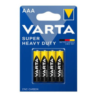 SUPER HEAVY DUTY AAA B4 ÇİNKO KARBON PİL SUPER HEAVY DUTY 4xAAA BLISTER 4L - 1