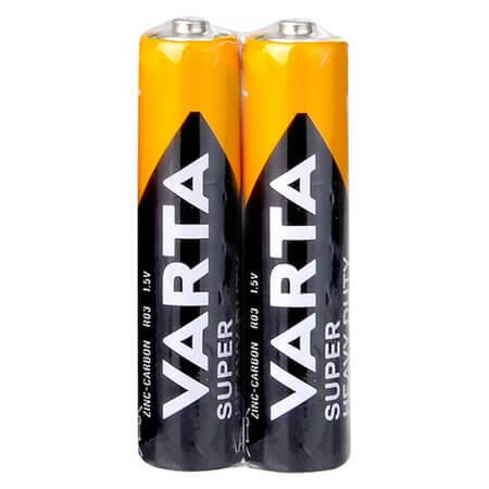 SUPER HEAVY DUTY AAA SH2 ÇİNKO KARBON PİL SUPER HEAVY DUTY 2xAAA SHRINK 2Lİ - 1