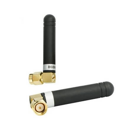 SW868-WT36 RF ANTENNA 868MHz 45MM ELBOW ROD - 1