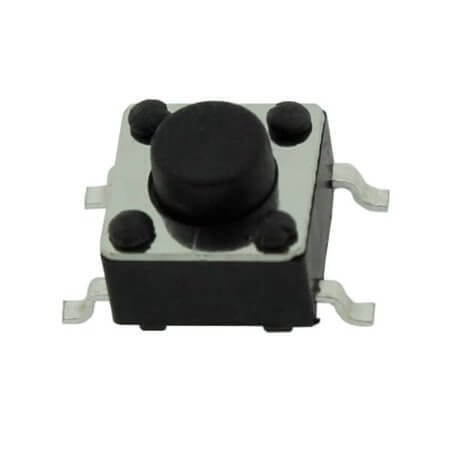 SWTA6647SC-160-L SWITCH TACT 6.00x6.00 8.00mm 160gF SMT V/T - 1