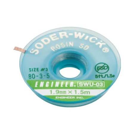 SWU-03 SOLDER WICK LEHİM TEMİZLEME 1.9MM-1.5M KÜÇÜK KOMPONENTLER - 1