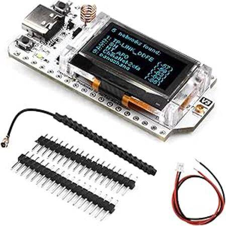 SX1262 ESP32 0.96 Inch Blue Oled Display Bluetooth WIFI Kit 32 Module IOT Development Board For Ardu w/ Antenna 868-915mhz - 1