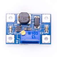 SX1308 Adjustable Power Supply Step-Up 28V 2A 1.2Mhz Booster Module DC - 3