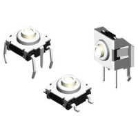T6HA-53GQB SWITCH TACT 8.00x8.00 11.34mm 160gF THT R/A - 1
