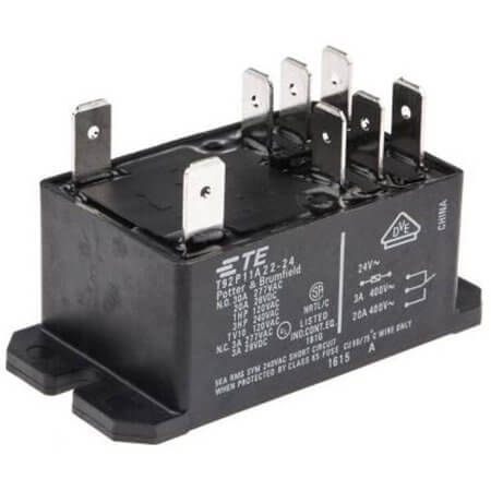 T92P11A22-24 RELAY GEN PURPOSE DPDT 30A 24V - 1