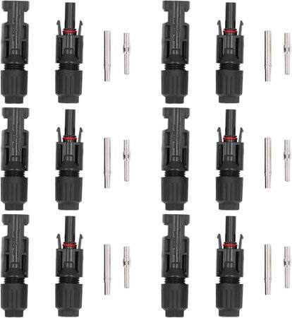 Takım MC4 45A 1000V Erkek Ve Dişi Takım PV Konnektörü - 1