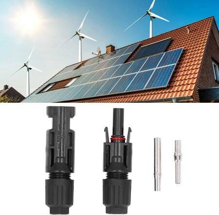 Takım MC4 45A 1000V Erkek Ve Dişi Takım PV Konnektörü - 2