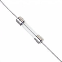 TBC2200A+P FUSE GLASS 5x20 20A 250V TIME LAG AXIAL WITH LEG - 1