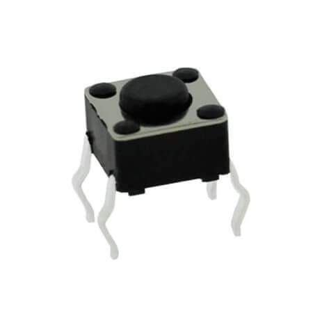 TC-0102-X-A00 SWITCH TACT 6.00x6.00 4.30mm 160gF THT V/T - 1