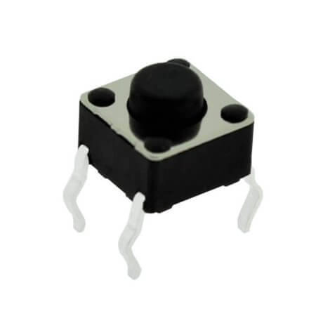TC-0103-X-A00 SWITCH TACT 6.00x6.00 5.00mm 160gF THT V/T - 1