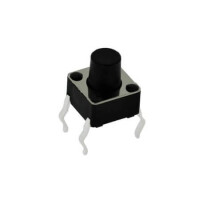 TC-0104V-A15 SWITCH TACT 6.00x6.00 7.00mm 130gF THT V/T - 1
