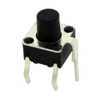TC-0115V-A15(ROHS) SWITCH TACT 6.00x6.00 7.30mm 130gF THT V/T - 1