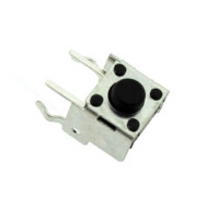TC-0203T-A00 SWITCH TACT 6.30x7.40 3.85mm 100gF THT R/A - 1