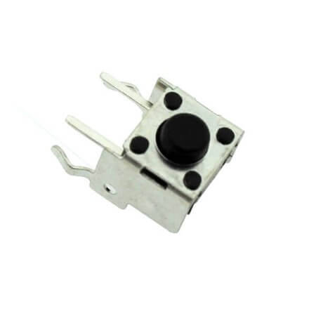 TC-0203T-A00 SWITCH TACT 6.30x7.40 3.85mm 100gF THT R/A - 1