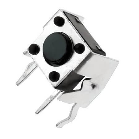 TC-0207-Z SWITCH TACT 6.30x7.40 11.35mm 250gF THT R/A - 1