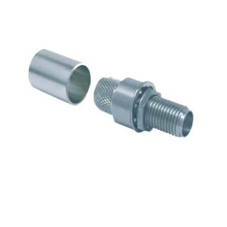 TC-300-SF-BH CONNECTOR SMA-FEMALE (JACK) CRIMP BULKHEAD - 1