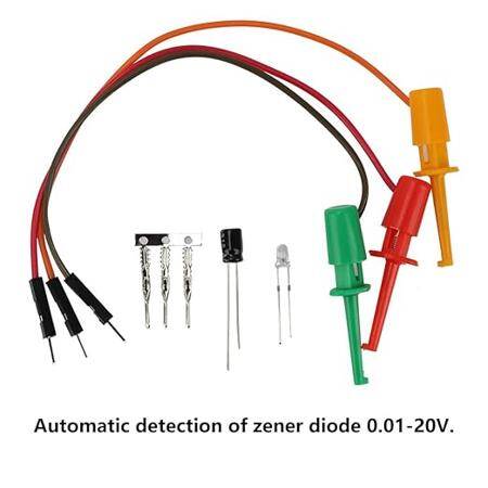 TC-T7-H TFT Transistor Tester Diode Triode Capacitance Graphic Display Multifunction Automatic Calibration Detector - 5