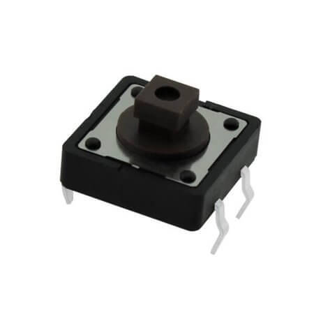 TC12EC-X SWITCH TACT 12.00x12.00 7.80mm 160gF THT V/T - 1