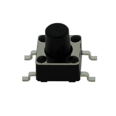 TD-03XB-X SWITCH TACT 6.00x6.00 7.00mm 160gF SMT V/T - 1