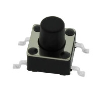 TD-03XB-Z-A00-TR SWITCH TACT 6.00x6.00 7.00mm 250gF SMT V/T - 1