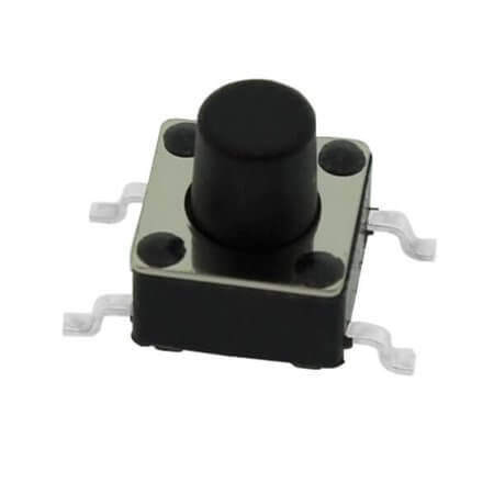 TD-03XB-Z-A00-TR SWITCH TACT 6.00x6.00 7.00mm 250gF SMT V/T - 1