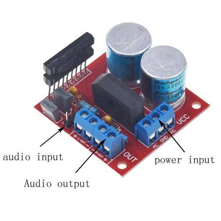 TDA152x5W With Rectifier Filter Circuit DIY Audio Speaker Modification - 2