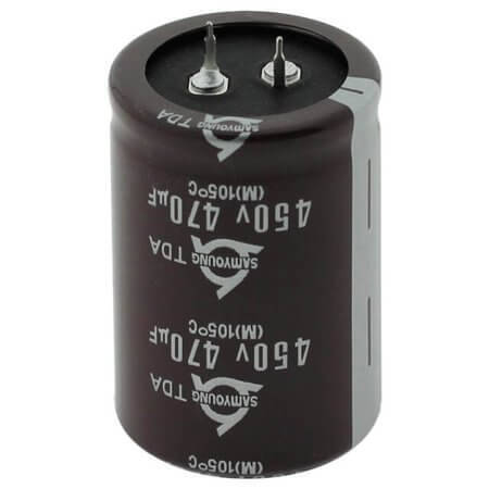TDA450VS470M35X50 CAP.EL.470uF 450V 35x50 85C SNAP-IN - 1