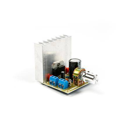 TDA7377 Power Amplifier Board - 2.0 Double Channel Noiseless Amplifier Module - DC 12V Straight Current High Power - 2