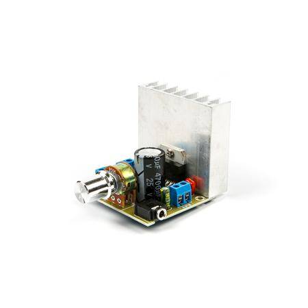 TDA7377 Power Amplifier Board - 2.0 Double Channel Noiseless Amplifier Module - DC 12V Straight Current High Power - 3