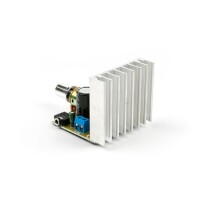 TDA7377 Power Amplifier Board - 2.0 Double Channel Noiseless Amplifier Module - DC 12V Straight Current High Power - 4
