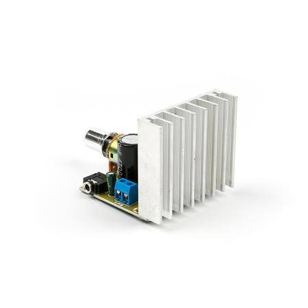 TDA7377 Power Amplifier Board - 2.0 Double Channel Noiseless Amplifier Module - DC 12V Straight Current High Power - 4