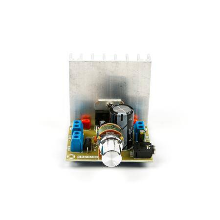 TDA7377 Power Amplifier Board - 2.0 Double Channel Noiseless Amplifier Module - DC 12V Straight Current High Power - 6