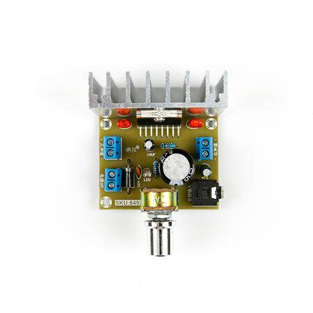 TDA7377 Power Amplifier Board - 2.0 Double Channel Noiseless Amplifier Module - DC 12V Straight Current High Power - 7