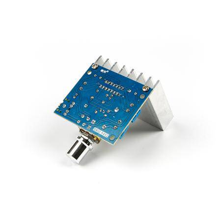 TDA7377 Power Amplifier Board - 2.0 Double Channel Noiseless Amplifier Module - DC 12V Straight Current High Power - 9