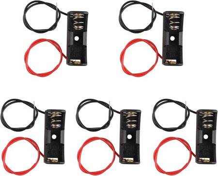 Tekli A23L 23A 12V Pil Yuvası Kablolu - 1