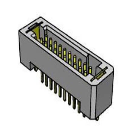 TFM-107-02-L-D-WT-K CONNECTOR 0.050 X 0.050 MICRO STRIPS SAMTEC - 1