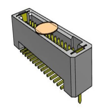 TFM-115-02-L-D-WT-K-TR CONNECTOR HEADER SURFACE MOUNT 30 POSİTİON 0.050