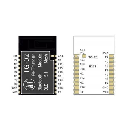 TG-02 MODULE BLUETOOTH 5.1 WITH PCB ANTENNA (TG7120B) - 1