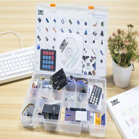 The Most Complete Starter Kit Tutorial for R3 Board (No Battery) EU Plug - 1