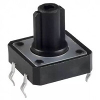 TL1100FF160Q SWITCH TACT 12.00x12.00 12.00mm 160gF THT V/T - 1